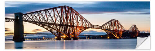 Wall sticker Forth Bridge, Edinburgh, Scotland