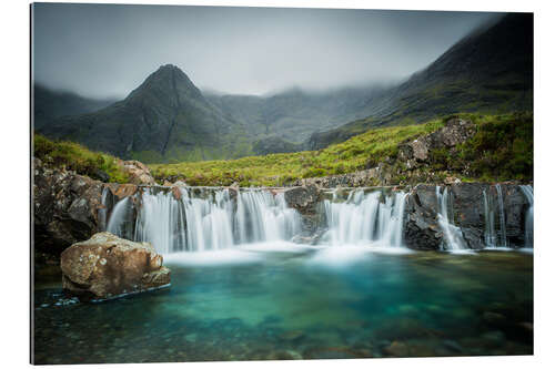 Tableau en plexi-alu Les Fairy Pools sur l'île de Skye