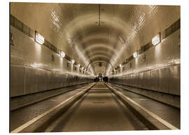 Magnettafel Famous Elbtunnel, Hamburg, Deutschland