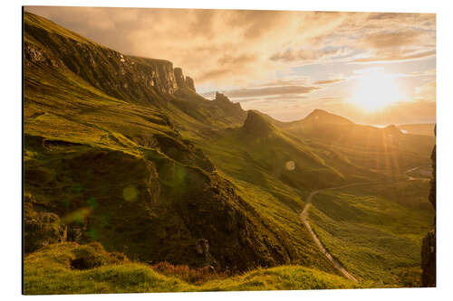 Aluminium print The Quiraing, Isle of Skye, Scotland III