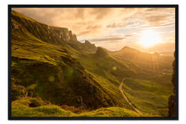 Gerahmter Kunstdruck The Quiraing, Isle of Skye, Schottland III
