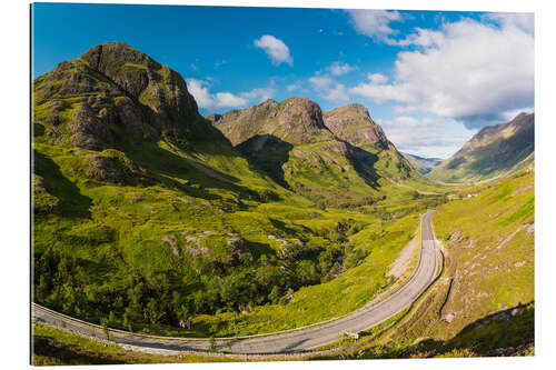 Galleritryk Die Drei Schwestern, Glencoe, Schottland