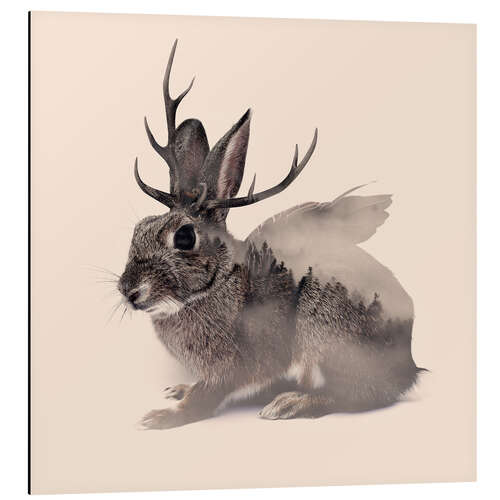 Aluminium print Wolpertinger