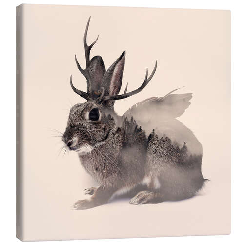 Quadro em tela Wolpertinger