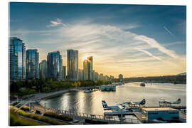 Acrylic print Vancouver Harbour Flight Center