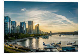 Aluminium print Vancouver Harbour Flight Center