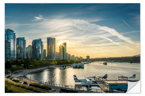 Autocolante decorativo Vancouver Harbour Flight Center
