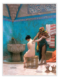 Plakat  The Bath - Jean Leon Gerome
