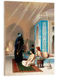 Wood print Bath in the harem