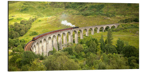 Aluminium print Glenfinnan Viaduct, Scotland