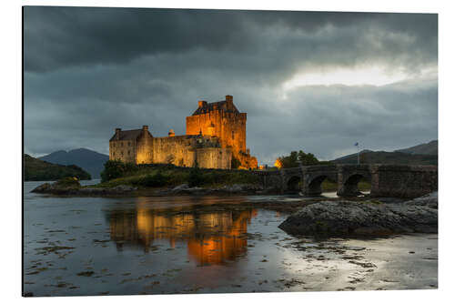 Aluminium print Eilean Donan Castle, Scotland II