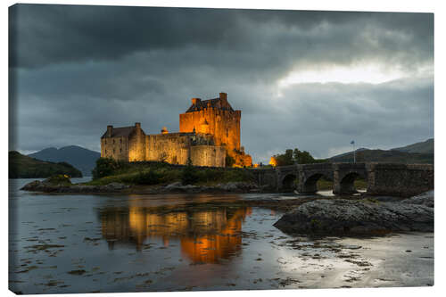 Lærredsbillede Eilean Donan Castle, Scotland II