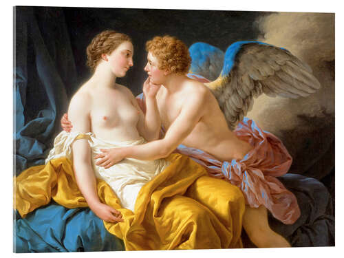 Akrylglastavla Amor and Psyche