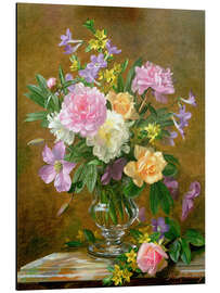 Magnettafel Vase mit Blumen