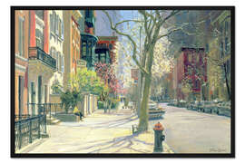 Gerahmter Kunstdruck East 70th Street, New York, 1996