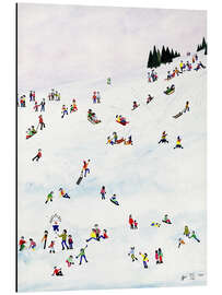 Magnettafel Toboggan oder nicht Toboggan, 1990