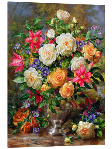 Akrylbilde Homage to the Late Queen Elizabeth