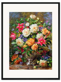 Gerahmter Kunstdruck Hommage an Elizabeth Bowes-Lyon