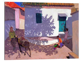 Gallery print Green Door and Shadows, Lesbos, 1996