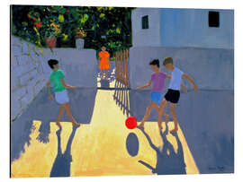 Magnettafel Fußballer auf Kos