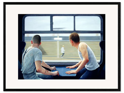 Impression artistique encadrée Compartments 2, 1979