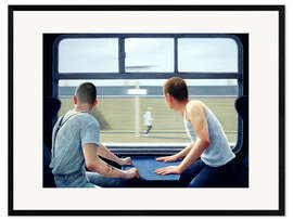 Impression artistique encadrée Compartments 2, 1979