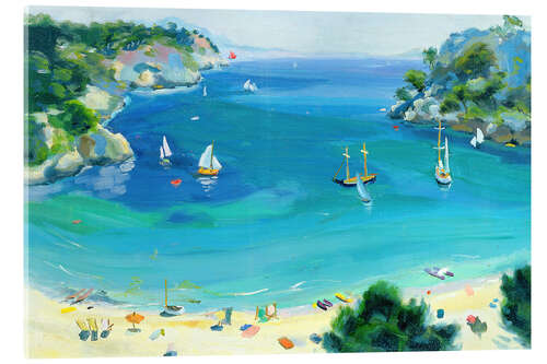 Acrylglas print Cala Galdana, Minorca, 1979