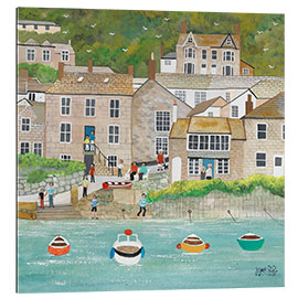 Tableau en plexi-alu Le quai de Mousehole