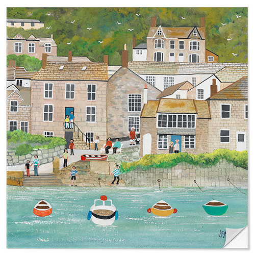 Wall sticker The wharf in Mousehole