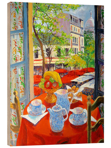 Obraz na drewnie Montmartre, 2003
