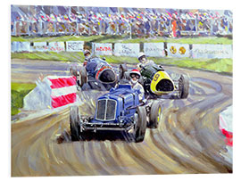 Foam board print The First Race at the Goodwood Revival, 1998