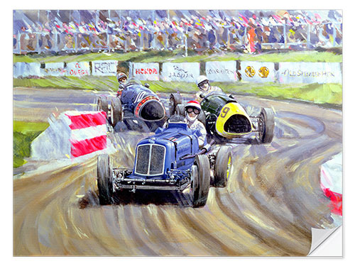 Wall sticker The First Race at the Goodwood Revival, 1998