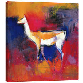 Canvas print foal, abstract