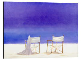 Magnettafel Stühle am Strand, 1995