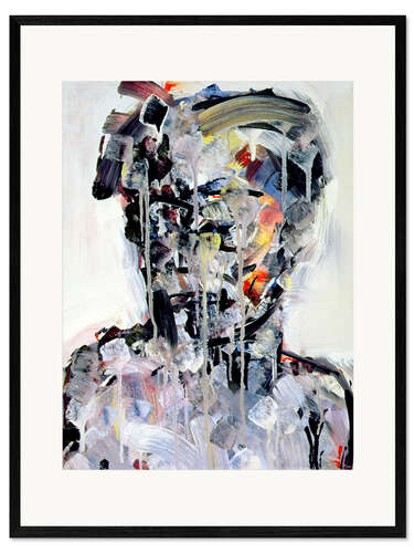 Innrammet kunsttrykk Abstract portrait, 1994