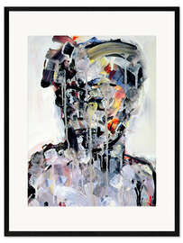 Impresión de arte enmarcada Abstract portrait, 1994