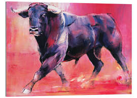 Gallery print Trotting bull