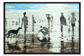 Gerahmter Kunstdruck Kenneggy, Cornwall