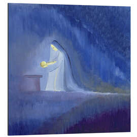 Magnettafel Die Jungfrau Maria kümmert sich um ihr Kind 1997