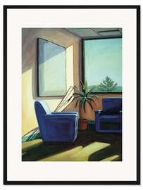 Gerahmter Kunstdruck Unterhaltung, 2002