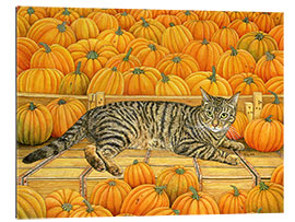 Galleritryk Cat in Pumpkin