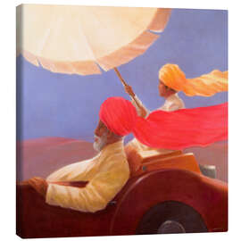 Lærredsbillede Frenzied Maharaja, 2010