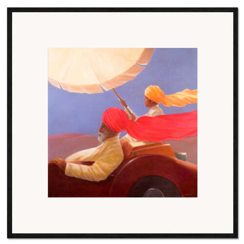 Innrammet kunsttrykk Frenzied Maharaja, 2010