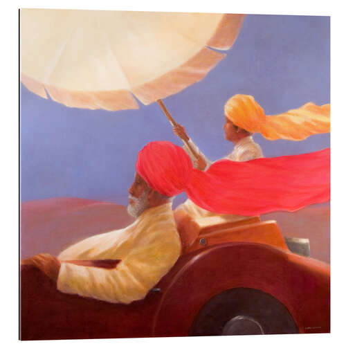 Galleritryck Frenzied Maharaja, 2010