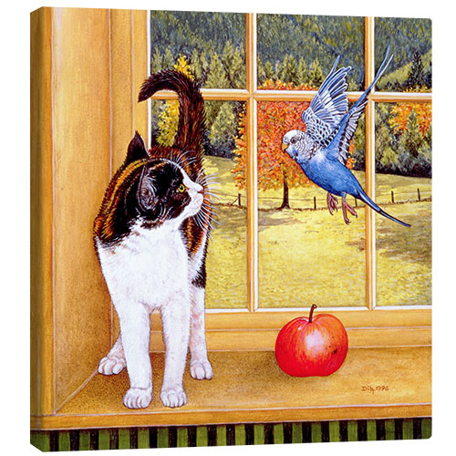 Canvas print Bird-Watching