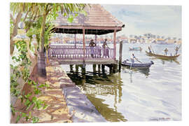 Foam board print The Jetty, Cochin