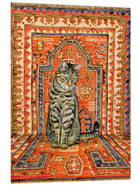 Foam board print Carpet Cat