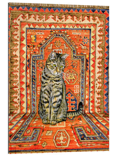 Gallery print Carpet Cat