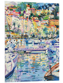 Foam board print Riviera yachts, 1996