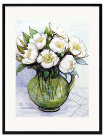 Framed art print Christmas roses, 1984